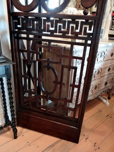 Private chapel gates in oak from Church in Reims c.1860-80