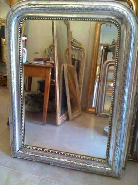 Silver Gilt Louis Philippe mirror c.1880