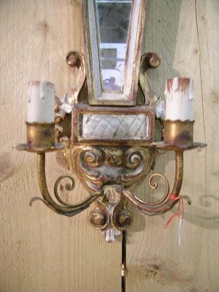 Single Italian wall sconce c.1940