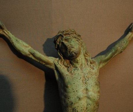 19th Century Bronze of Christ with good patination c.1870