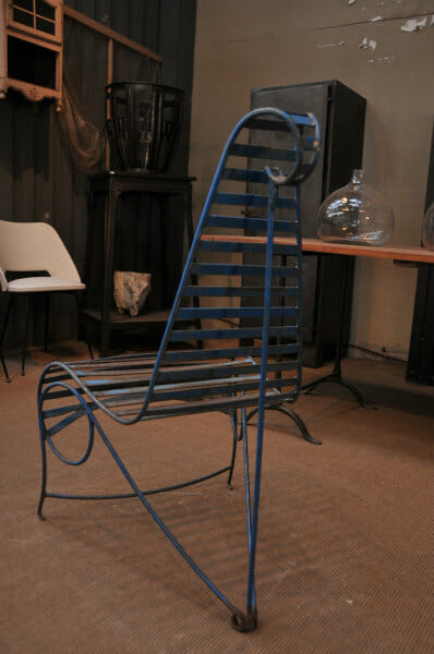 Design metal chair c.1950