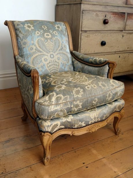 Pair of Louis XV style bergeres c.1950