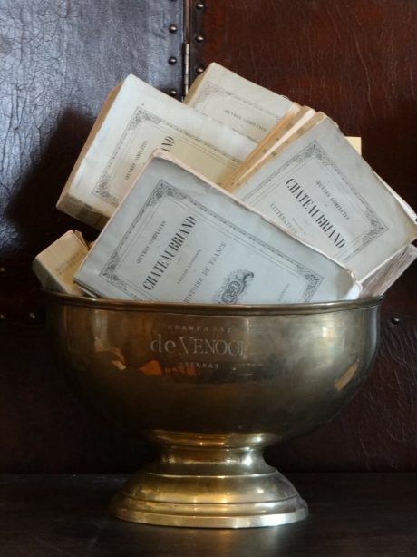 French copper De Venoge double champagne bucket c. 1960