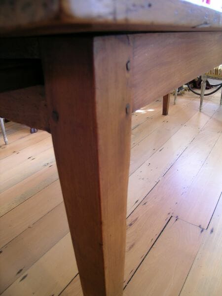 Cherrywood farm table (Directoire style)