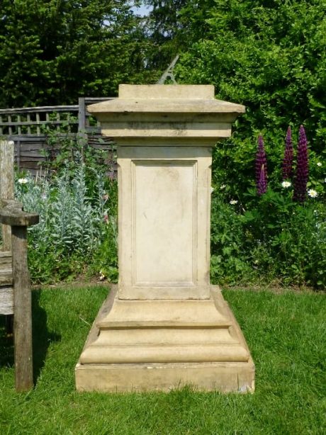 Large English Doulton 19th century Antique sundial