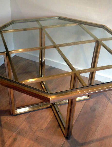 Italian 1970's dining table by Romeo Rega