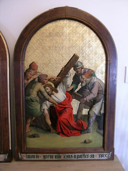 Painted Stations of the Cross c.1860-1880