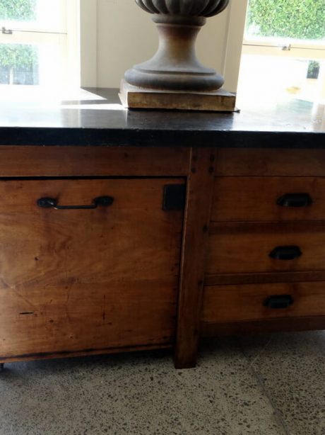 Belgian Beech Chocolatiers table c.1910 -20