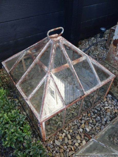 Pair of English iron cloches c.1840