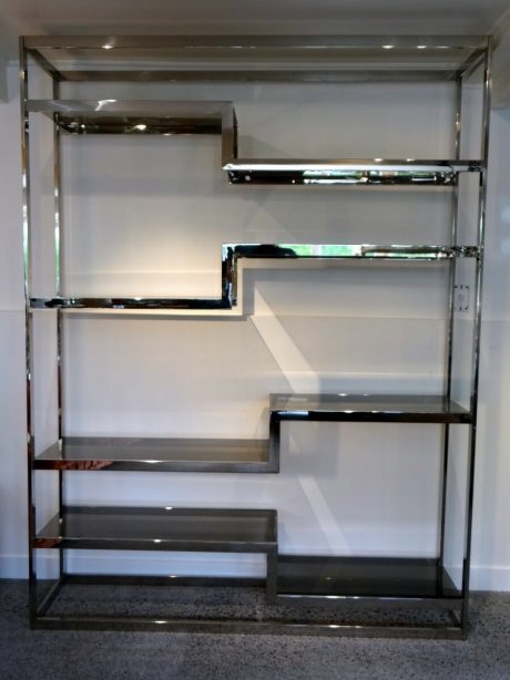 Belgo Chrome shelving unit from the late 1970's