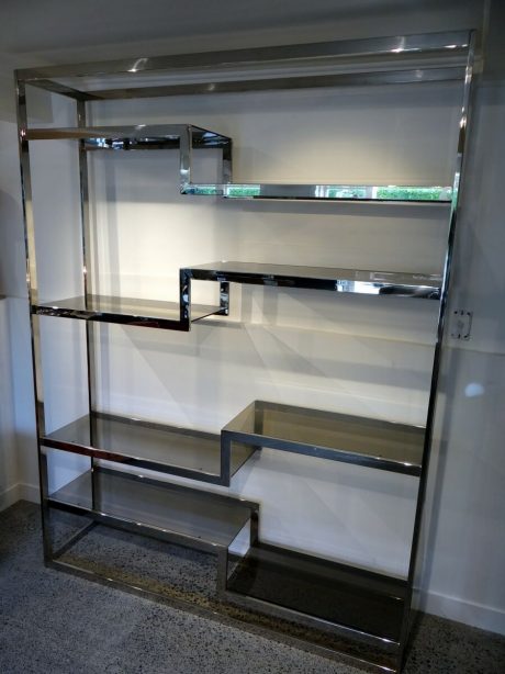 Belgo Chrome shelving unit from the late 1970's