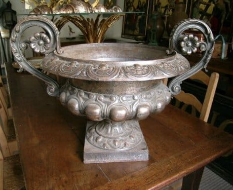 Napoleon III cast-iron urn c.1860