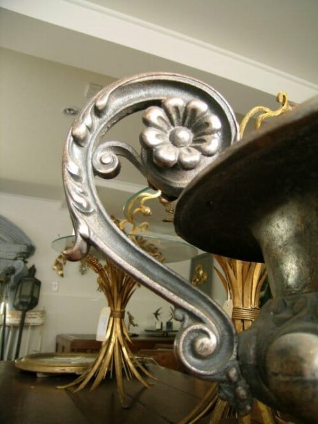 Napoleon III cast-iron urn c.1860
