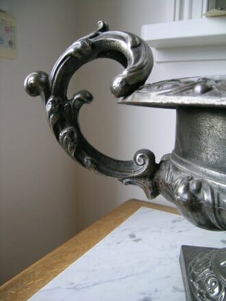 Napoleon III cast-iron urn c.1860