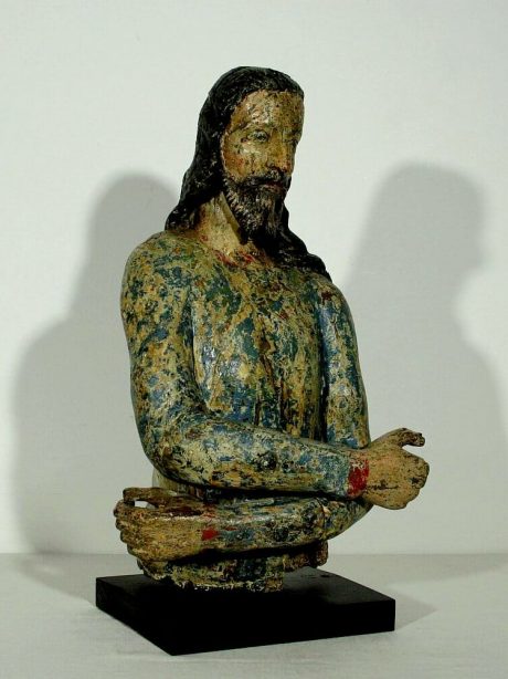 Beautiful wooden Spanish processional Christ c.1700