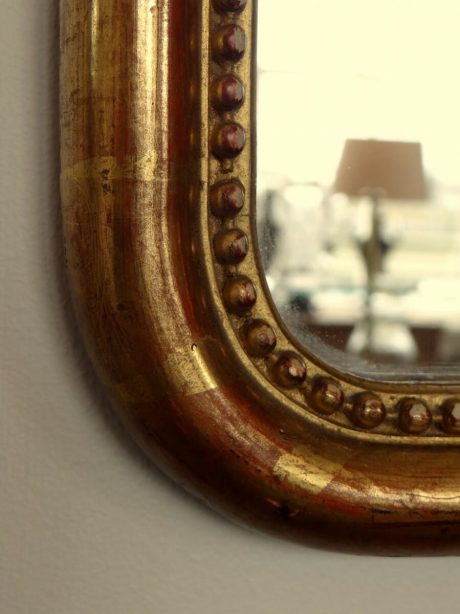 French 19th century gilt mirror