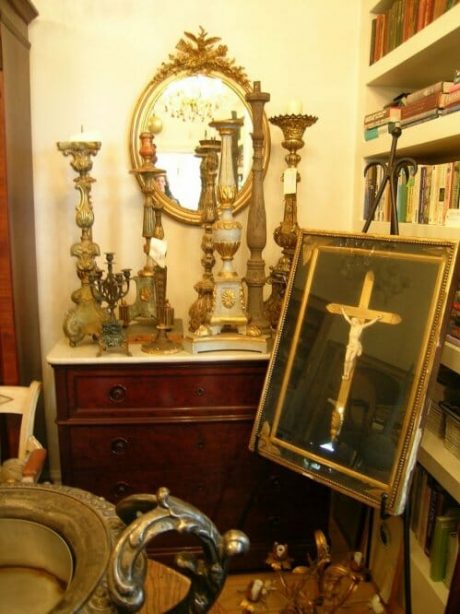 Napoleon III framed crucifix c.1870