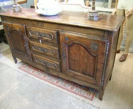 Oak LXV style sideboard c.1890