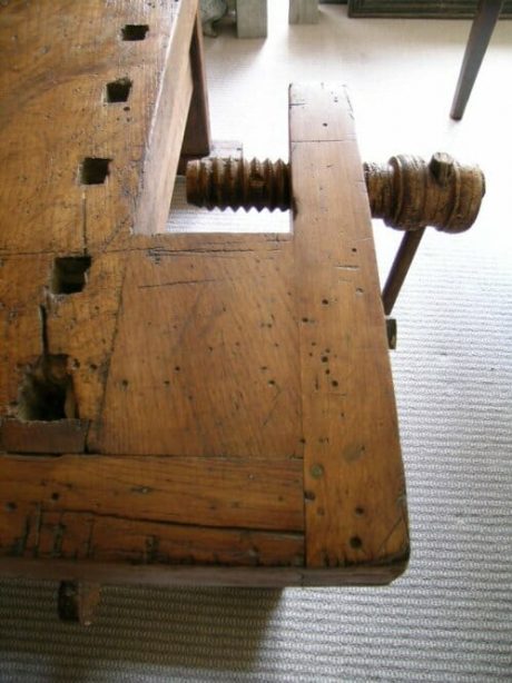 Beechwood workbench etabli c.1890