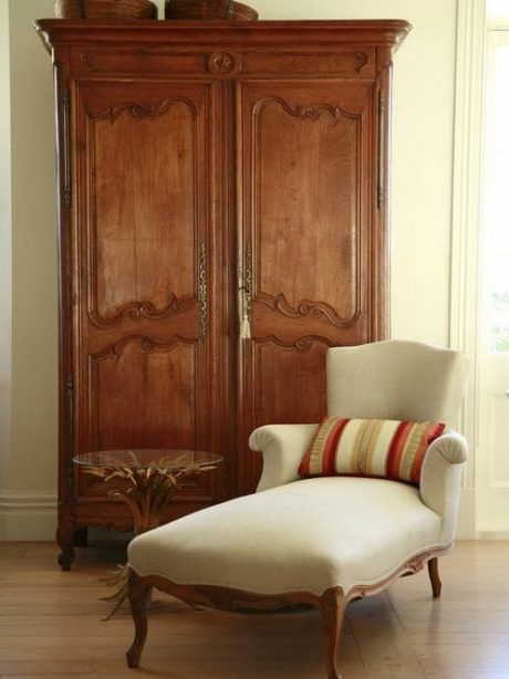 Cherrywood LXV style armoire c.1800