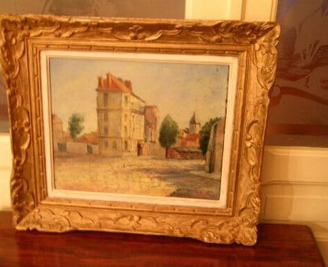 Original oil Painting by S. Rigaud