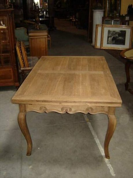 French Bleached Oak table