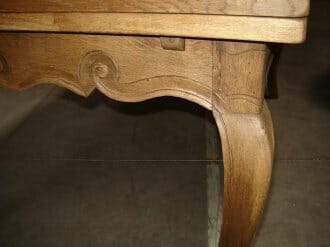 French Bleached Oak table