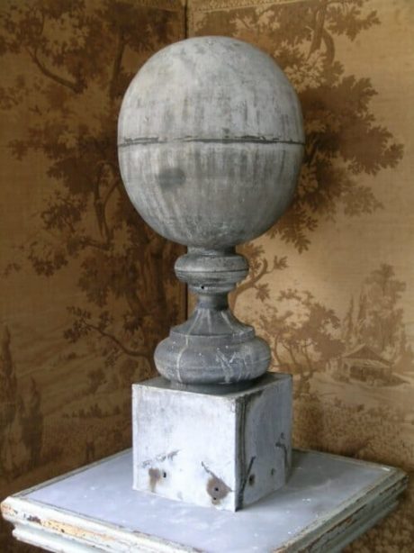 Antique Zinc roof finial decoration