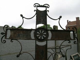 French Travellers Landmark Iron Cross c.1880