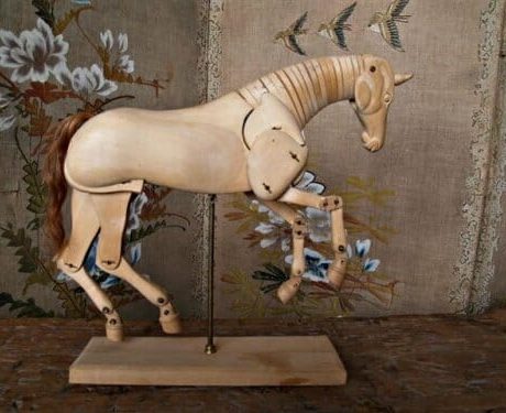 1970s Beechwood Artists Articulated Horse