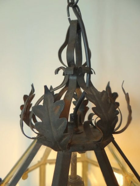 1940's hand forged French Lantern