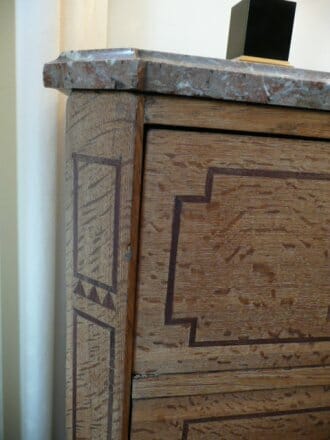 Directoire Style Bleached Oak chiffonier c.1860