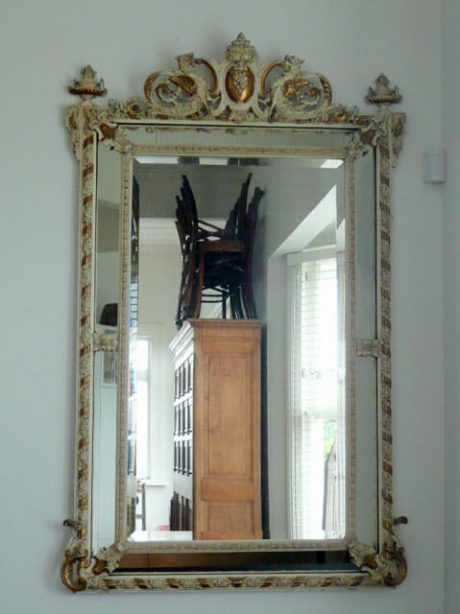 Napoleon III pre closes (cushion) mirror c.1860