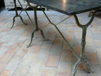 Console table with metal base c.1900