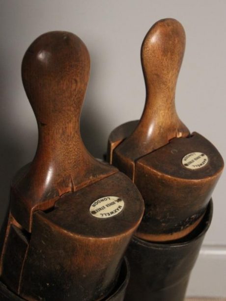 A pair of Gents' Edwardian Henry Maxwell Leather Riding Boots