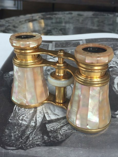 Antique mother of pearl opera glasses. c. 1880