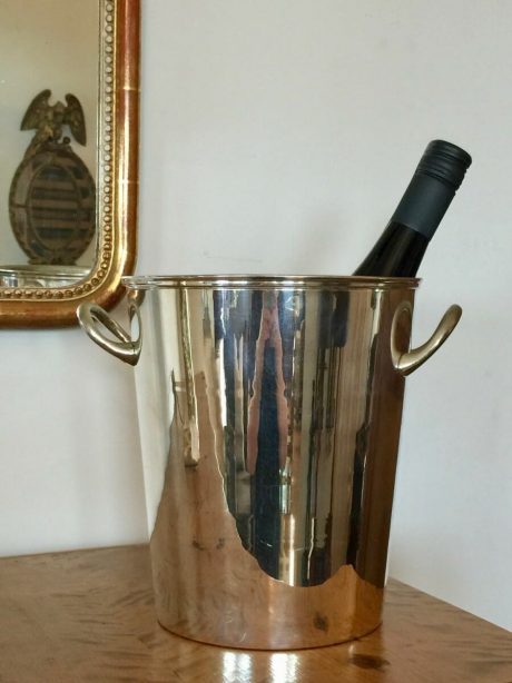 Mid century silver plated champagne bucket