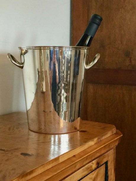 Mid century silver plated champagne bucket