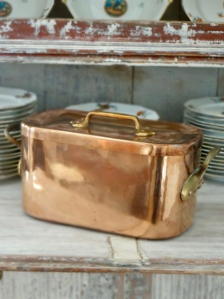 Antique French Copper Daubiere