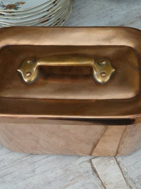 Antique French Copper Daubiere