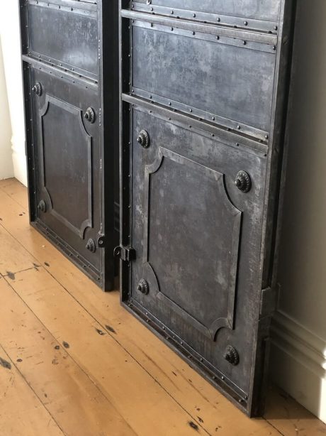 Fabulous pair of steel doors c.1920