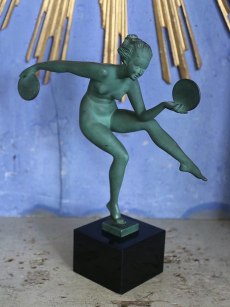 Rare French Art deco bronze sculpture c.1920's