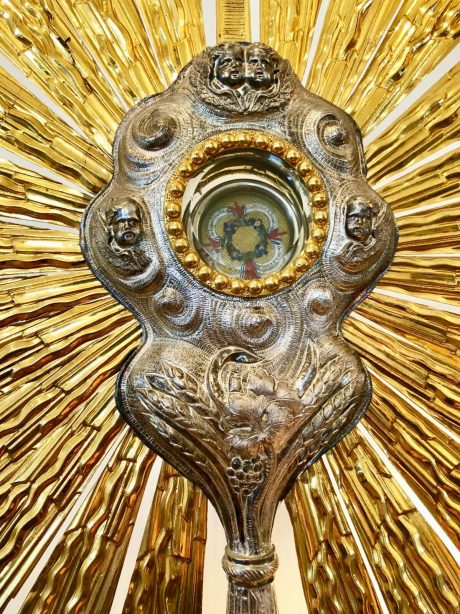 19th century Baroque style French Monstrance