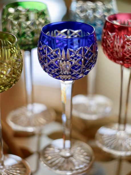 Saint Louis 'Riesling' crystal wine glasses