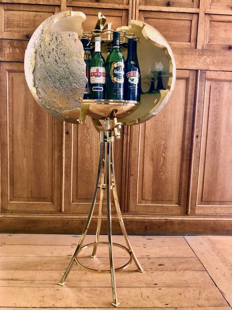 Spanish Vidal Grau Bar in the Form of a World Globe, c. 1970