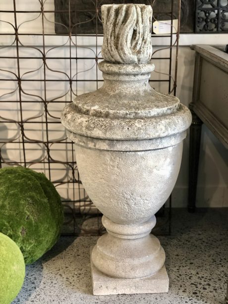 19th Century French carved stone urn