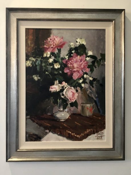 Floral Still Life by Vladimir Firsov 1960