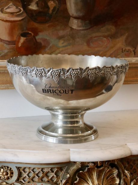 French Pewter 'Bricout' Champagne Bucket