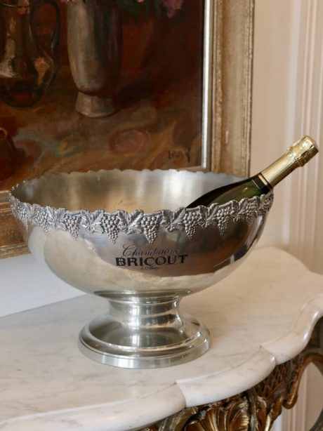 French Pewter 'Bricout' Champagne Bucket