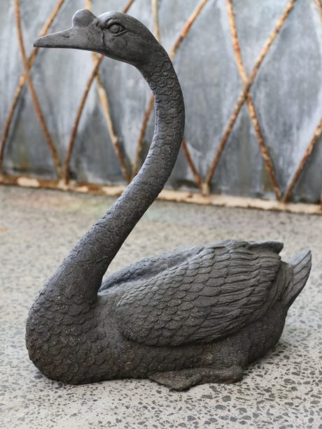 Early 20th century Bronze Swan
